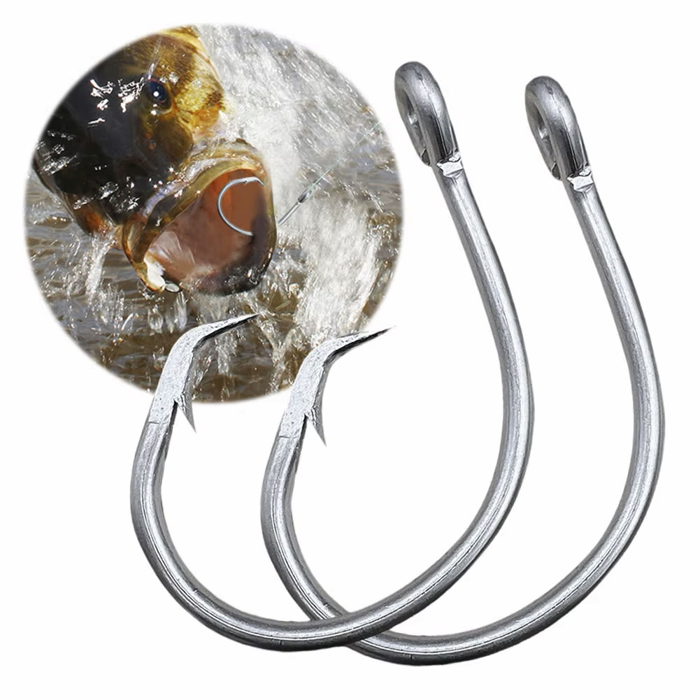 30pcs/box Fishing Hooks Stainl - Fishing Hook Circle recension och pris
