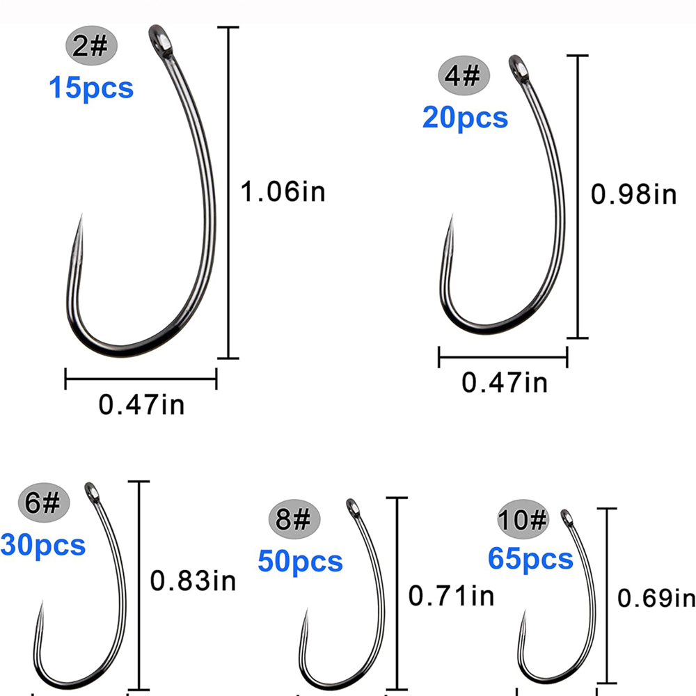 180PCS Barbless Fishing Hooks  - Fishing Hook Barbless recension och pris