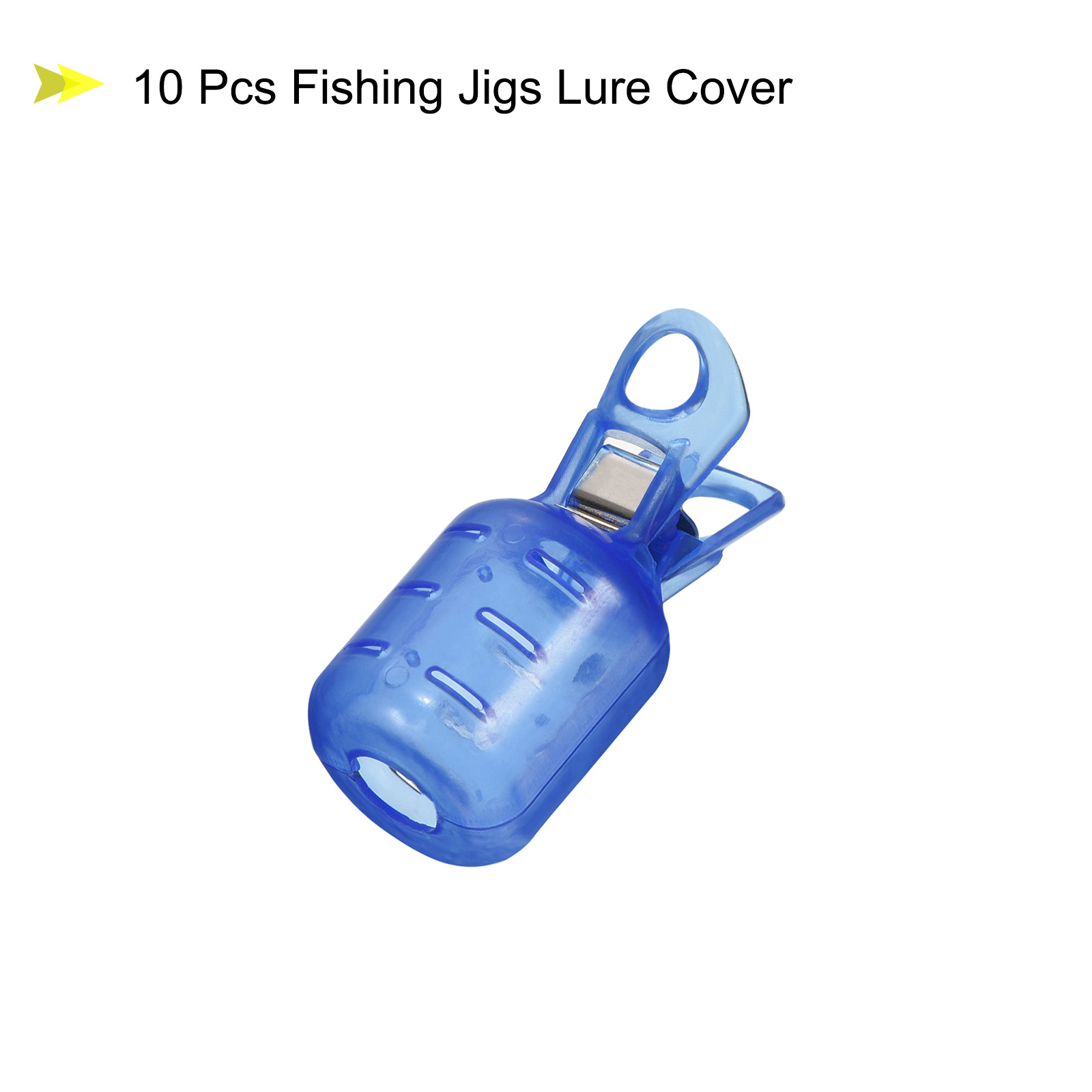 10pcs Small Size Squid Jig Hoo - Fishing Hook Box recension och pris