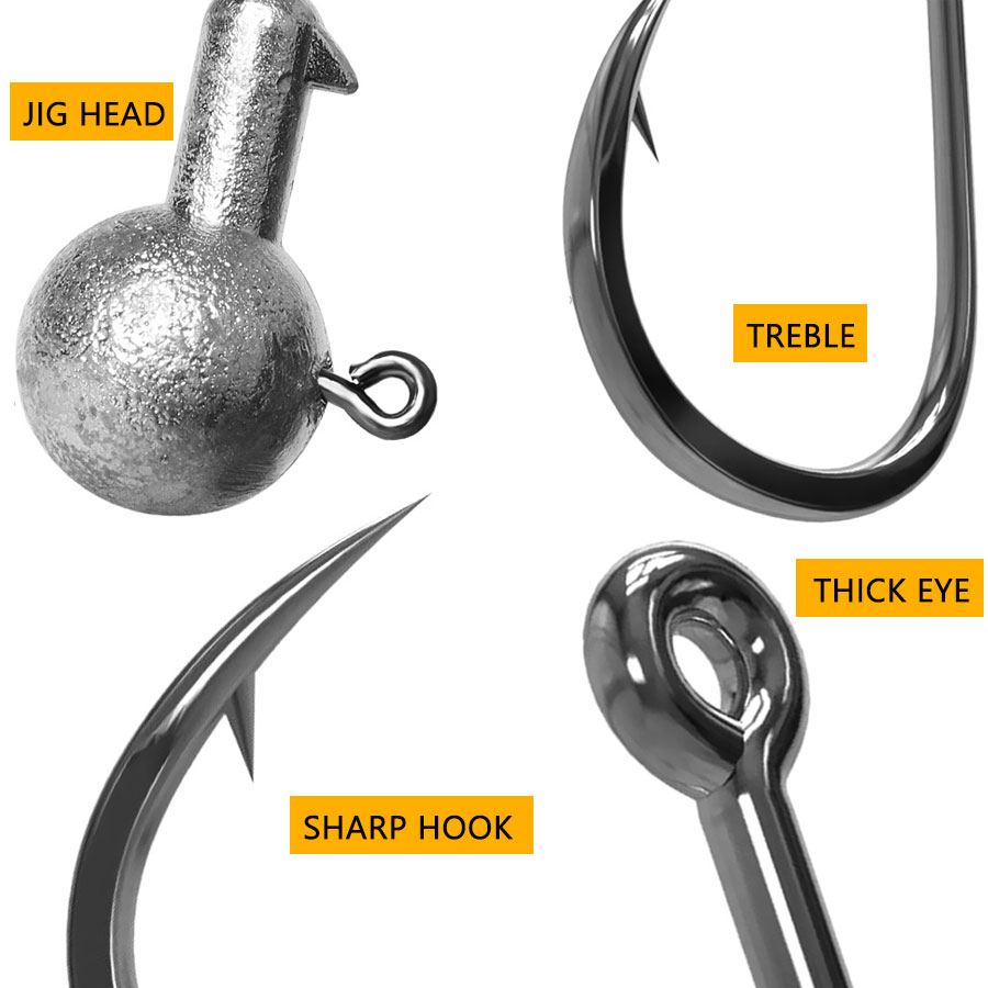 1g 2g 3g 4g 5g 10g 20g 22g 25g - Fishing Hook Offset recension och pris