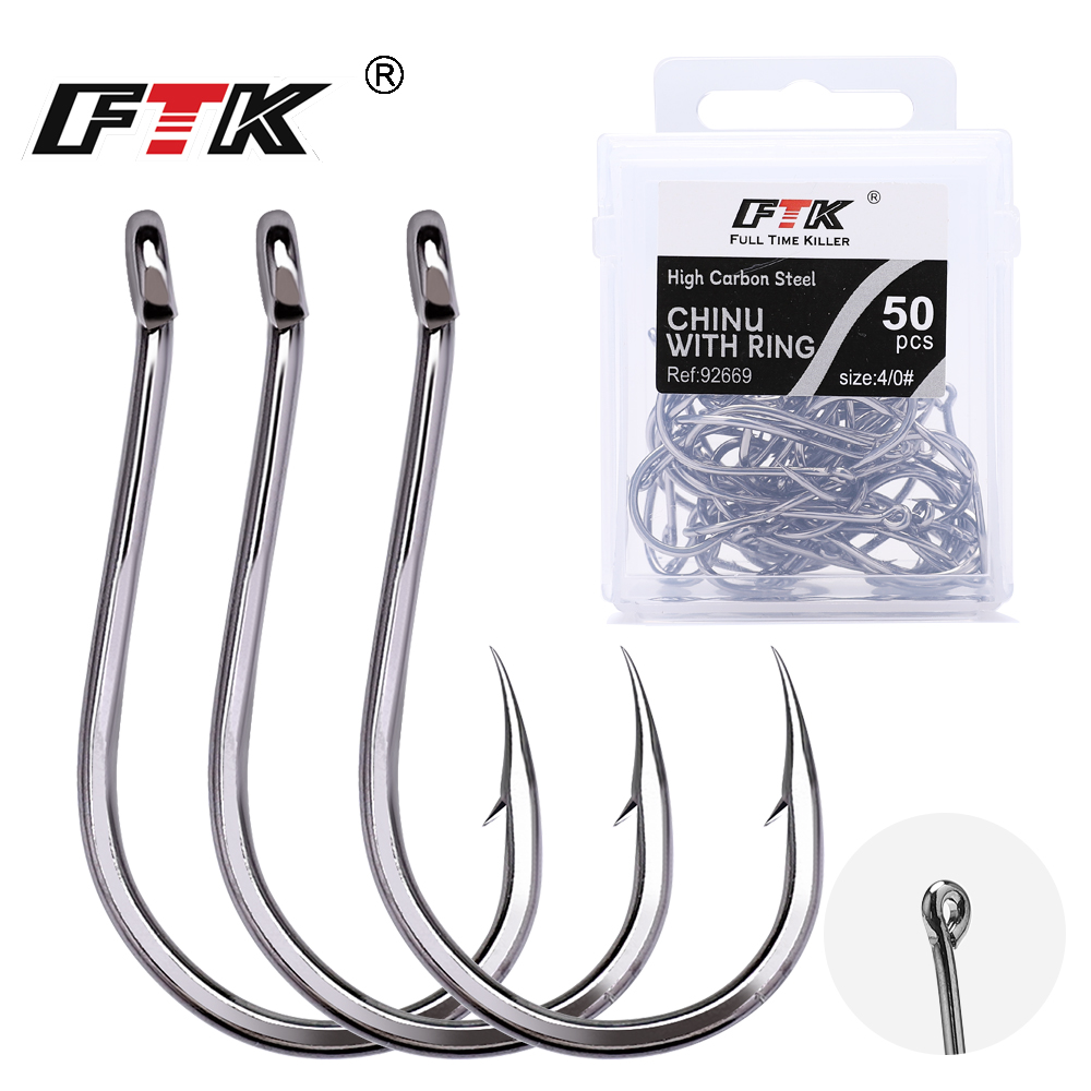 FTK CHINU Fishhook with Ring B - Fishing Hook Barbless recension och pris
