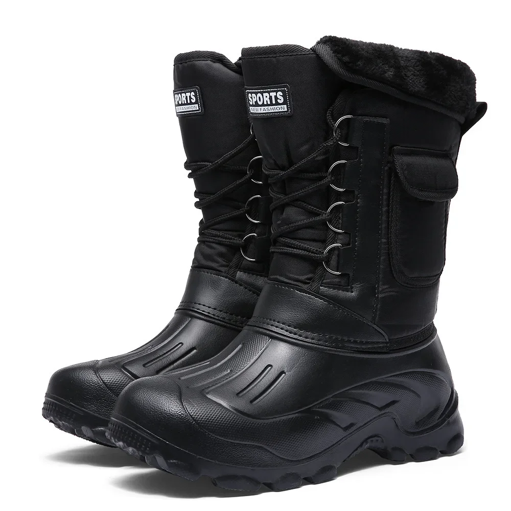 Men Winter Snow Boots Outdoor  - Fishing Hook recension och pris