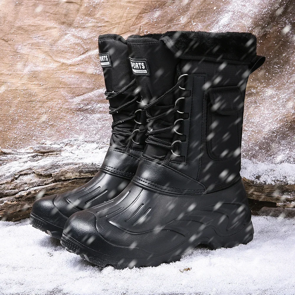 Men Winter Snow Boots Outdoor  - Fishing Hook recension och pris
