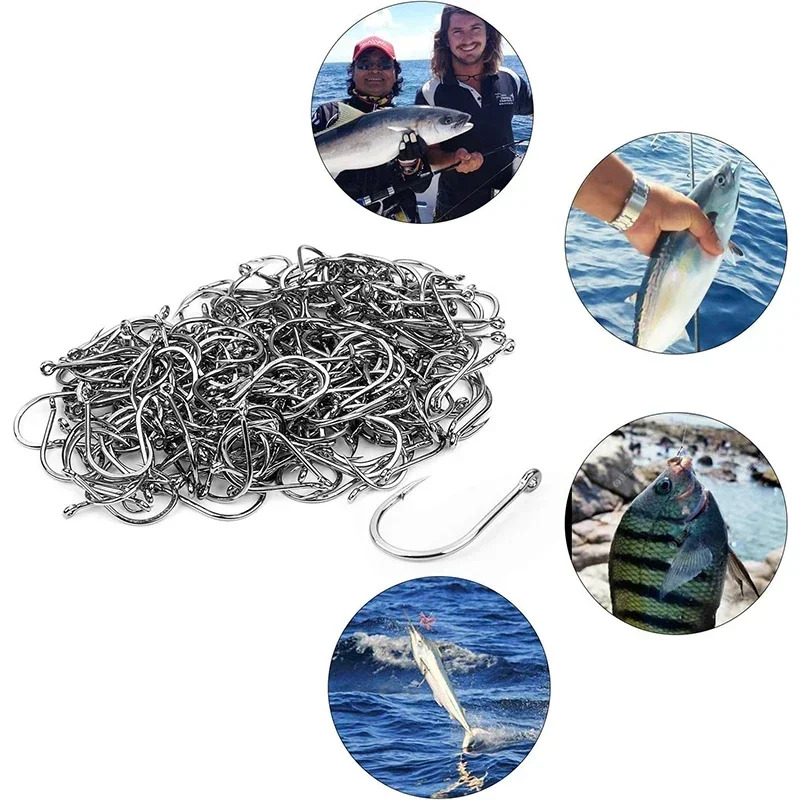 50-1600Pcs/BoxFishing Hooks Ca - Fishing Hook Barbless recension och pris