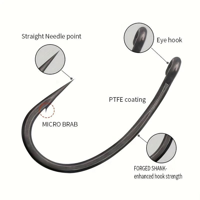 6pcs Ready Made Blow Back Hair - Fishing Hook Size recension och pris