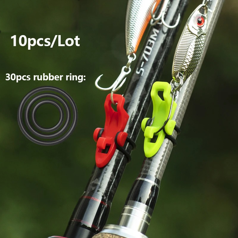 10-30pcs Fishing Rod Pole Hook - Fishing Hook Box recension och pris